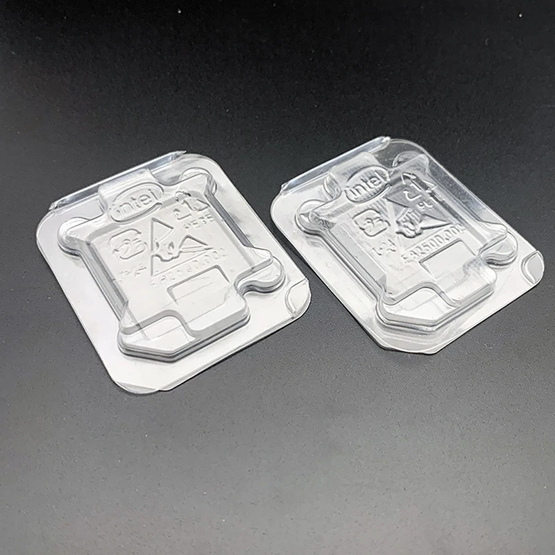 10-Pack CPU Clamshell Tray Box - Durable Case