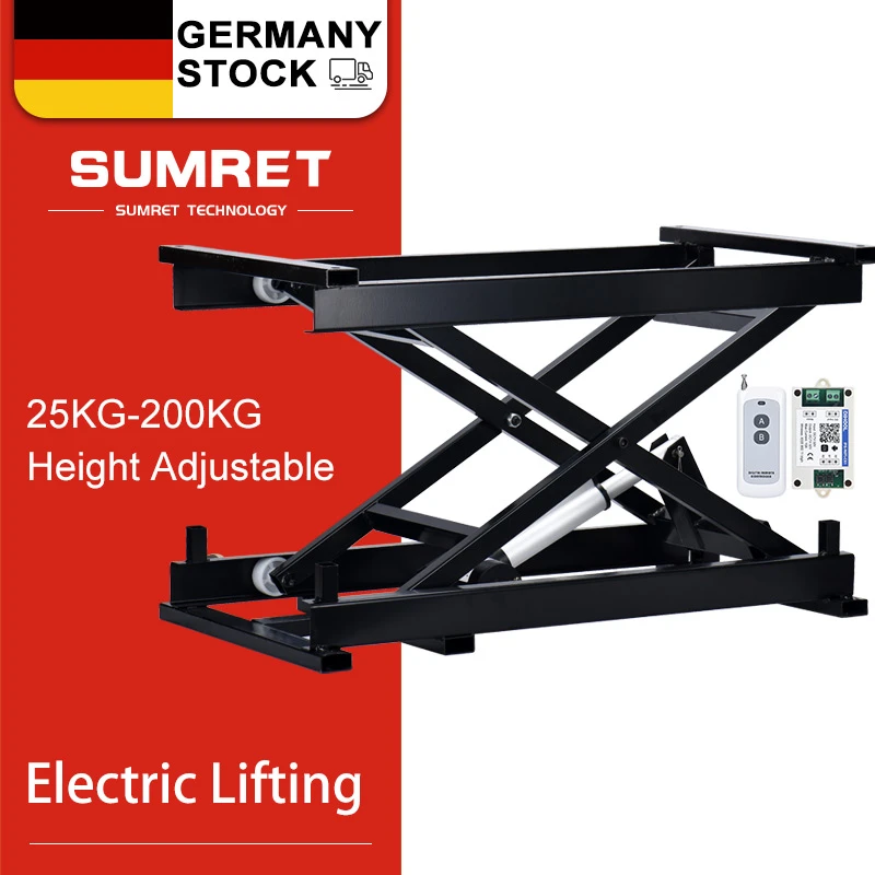 Electric Table Lift Mechanism Electric Motor Scissors Lift Electric