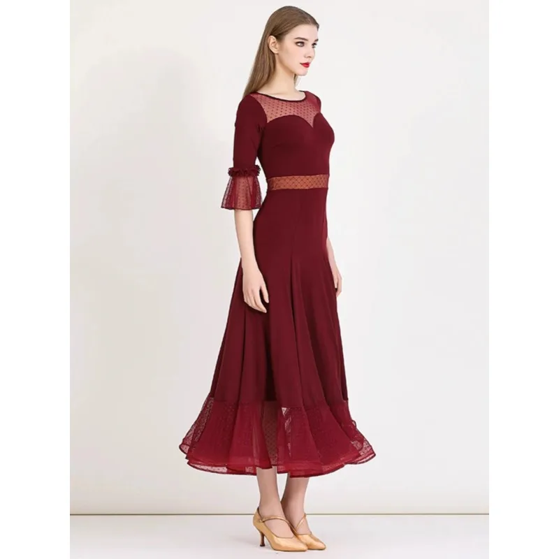 Elegant Modern Dance Dress MY897 National Standard Dance Waltz Clothing Social Dress