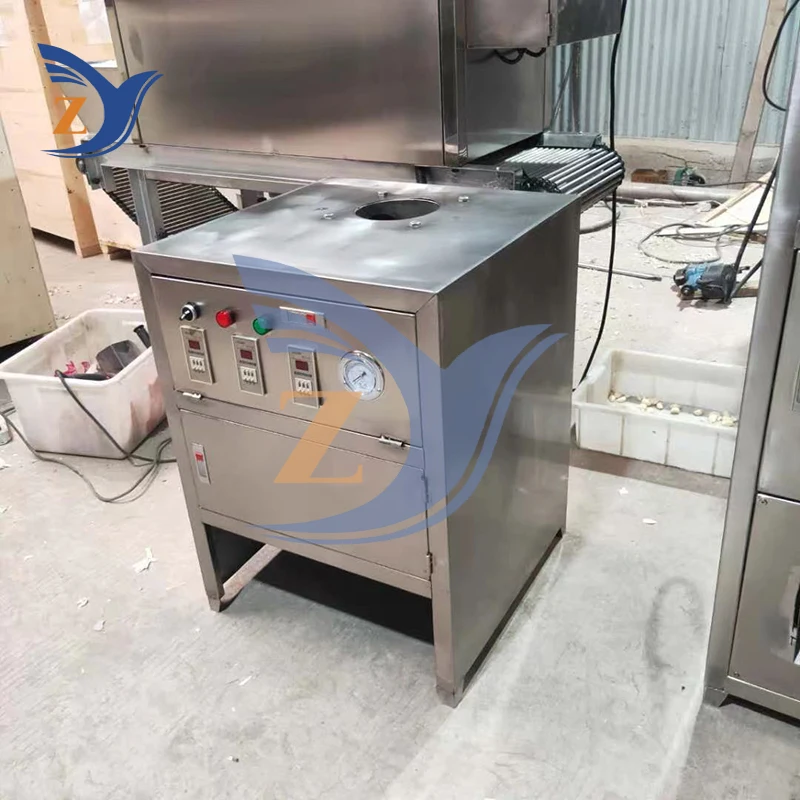 Peeling Machine 100-150kg per hour Onion Domestic Commercial Electric Large Automatic Stainless Steel Pneumatic Processing 6