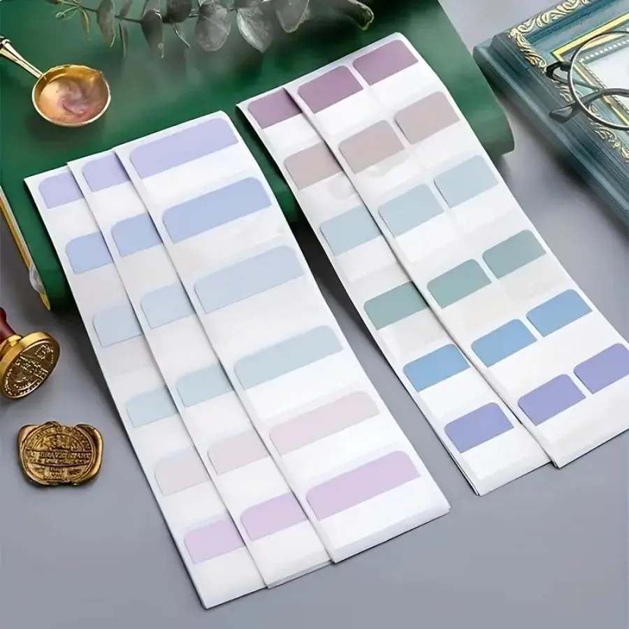 10 Sheets Sticky Index Tabs Colored Book Sticky Tabs for Notebooks Page Tabs for Notebooks File Classification 3
