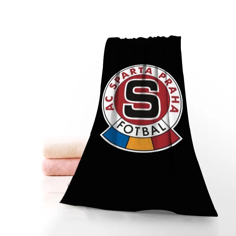 AC Sparta Praha Towel Printed Cotton Face/Bath Towels Microfiber Fabric For Kids Men Women Shower Towels 70X140cm
