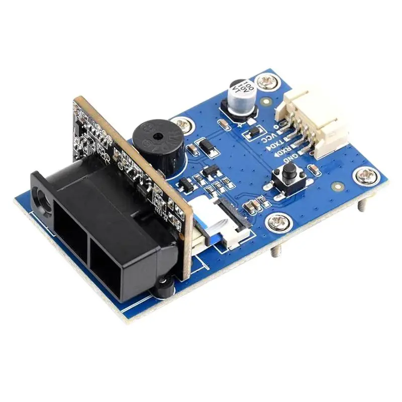 Waveshare USB/UART 인터페이스 바코드 스캐너 모듈 QR 코드 인식 다용도 애플리케이션을 위한 컴팩트 디자인