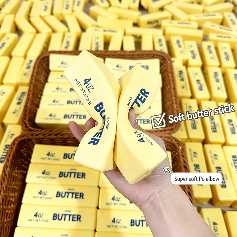 Butter Crunch Squishy Slow Rising Fidget Toy - Stress Relief & ASMR Gift
