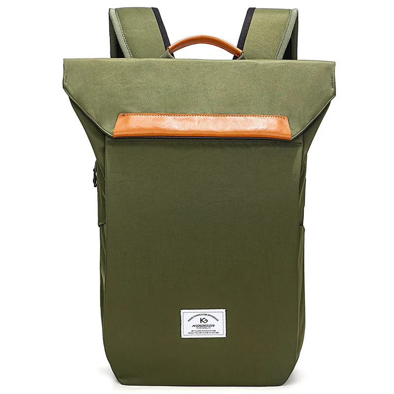 Laptop backpack 15.6-inch travel USB charging large capacity men's and women's minimalist Oxford cloth backpack