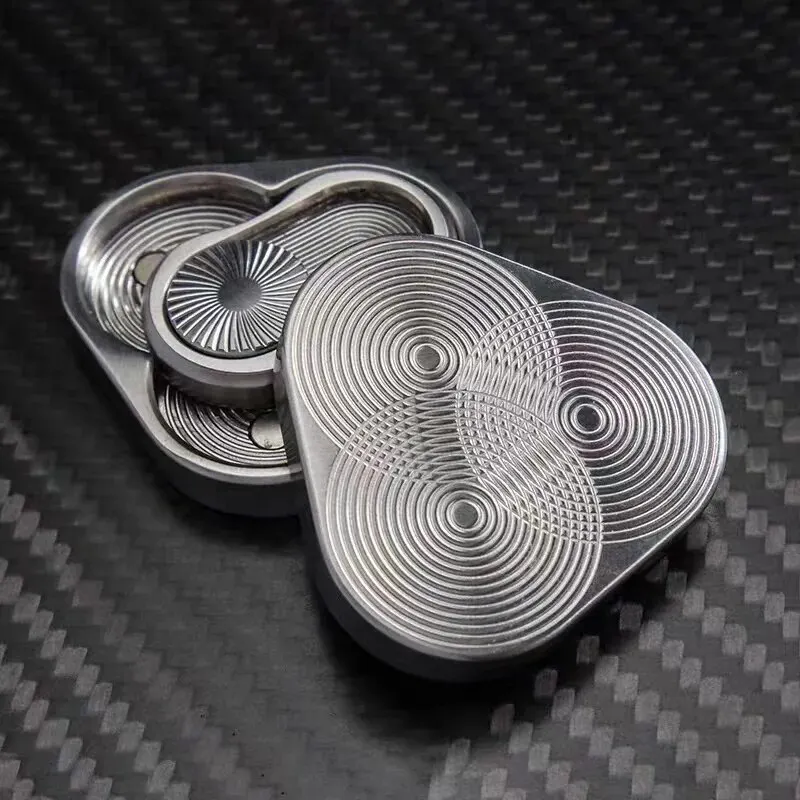Spinner magnético de Metal EDC para adultos, juguete sensorial