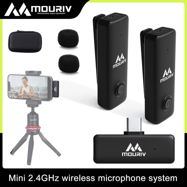 Wireless Mini UC, Wireless Lavalier Microphone System for Android