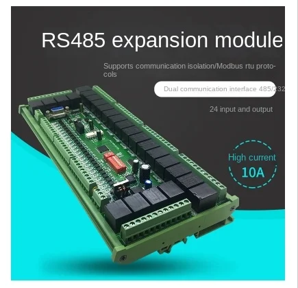 

1-32-канальное Входное и выходное расширение PLC, реле RS485, последовательное Портовое реле, расширение Modbus RTU