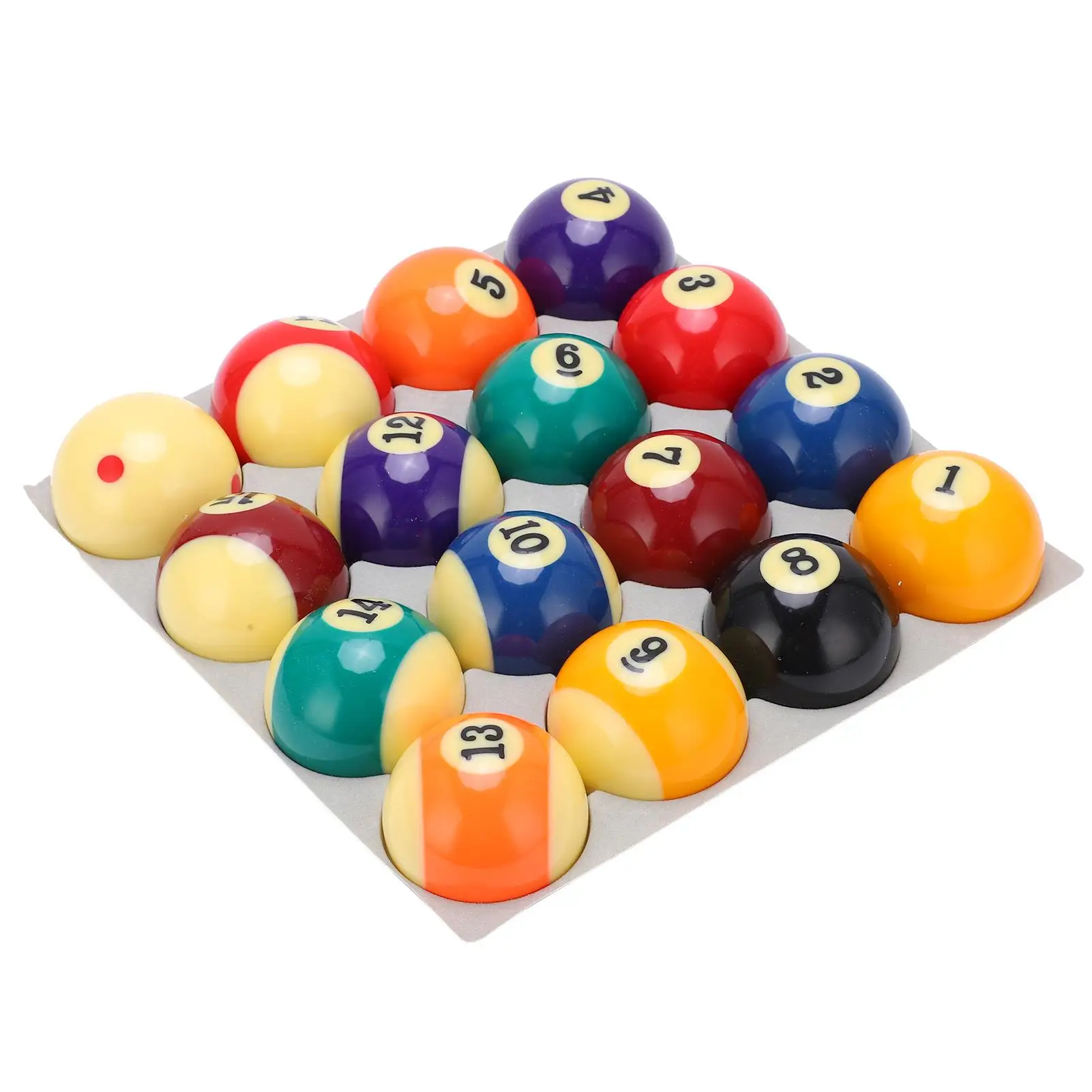 Professional 57.2mm Billiard Pool Balls Set-High Hardness, Perfect for Billiards Gameplay