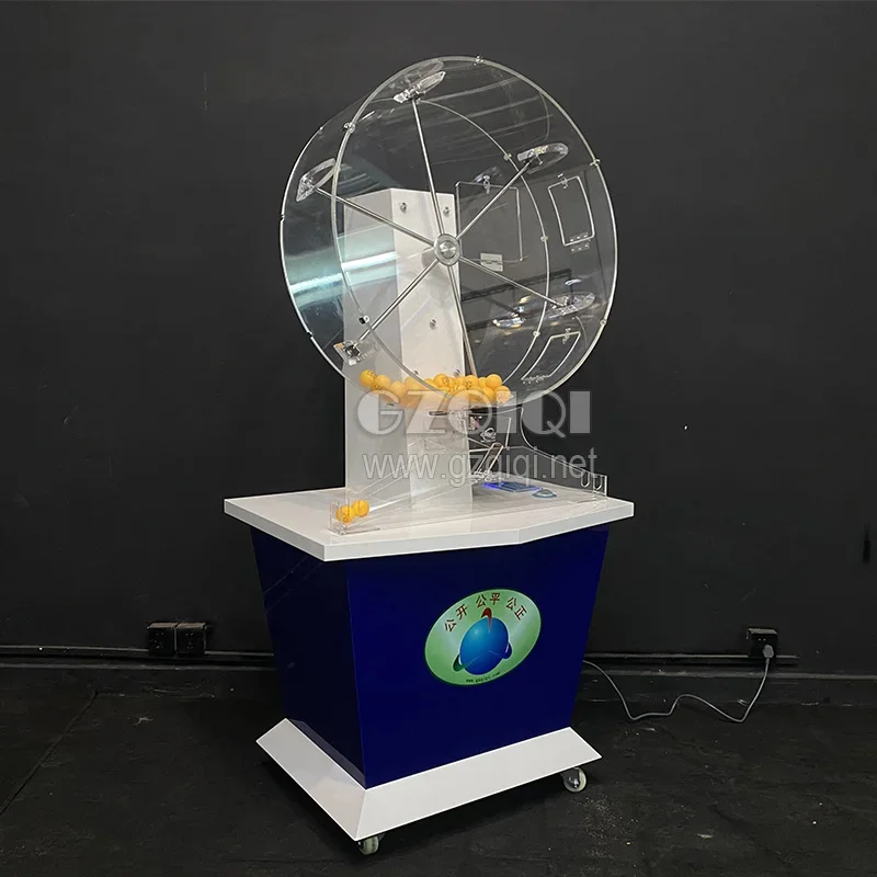 Lottery Machine by Mechanism for Lotto Games with six stickers J80