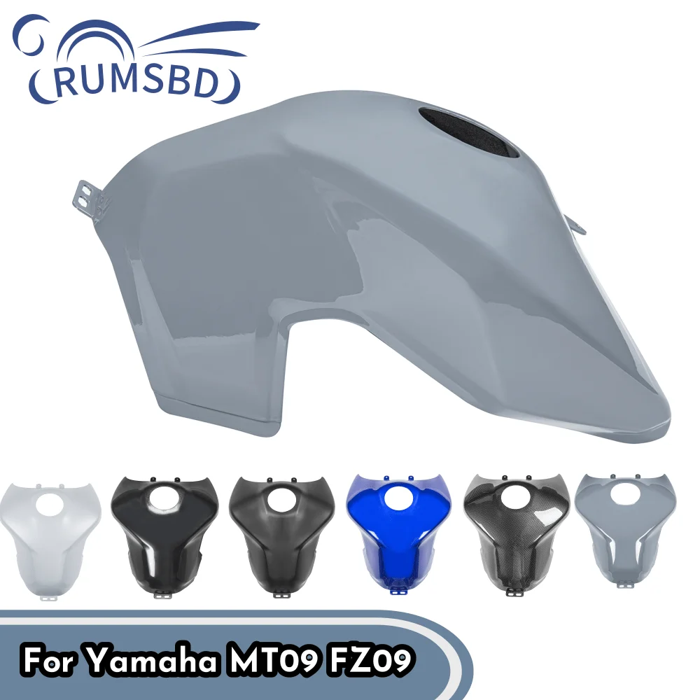 

FZ09 Motorcycle Front Oil Gas Tank Cover For Yamaha MT09 MT 09 FZ 2017 2018 2019 2020 Fuel Cap Cowl Fairing Bodywork Accessories