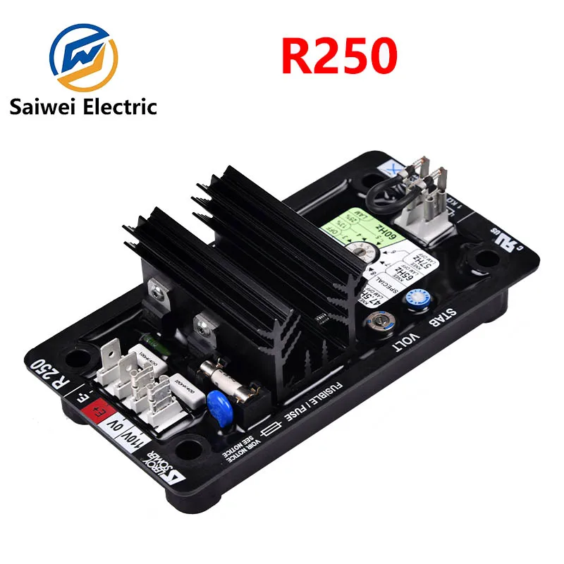 R250 AVR 오리지널 Leysenma 브러시리스 자극 발생기, 풀 시리즈 AVR 조절 플레이트 자동 조절기