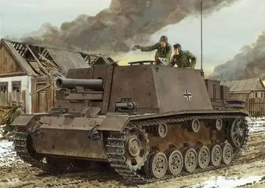 DRAGON 1/35 6713 s.I.G.33 auf Fgst.Pz.Kpfw.III(Sfl.) - AliExpress