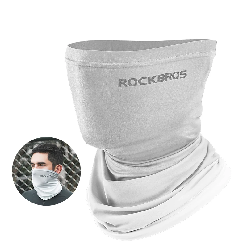 ROCKBROS Breathable Summer Silk Face Scarf