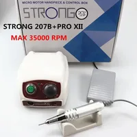 NEW 50000RPM Electric Nail Drill Strong 210 207B 65W Manicure Machine Pedicure Kit Nails Art Tool Handpiece Nail File Equipment 2