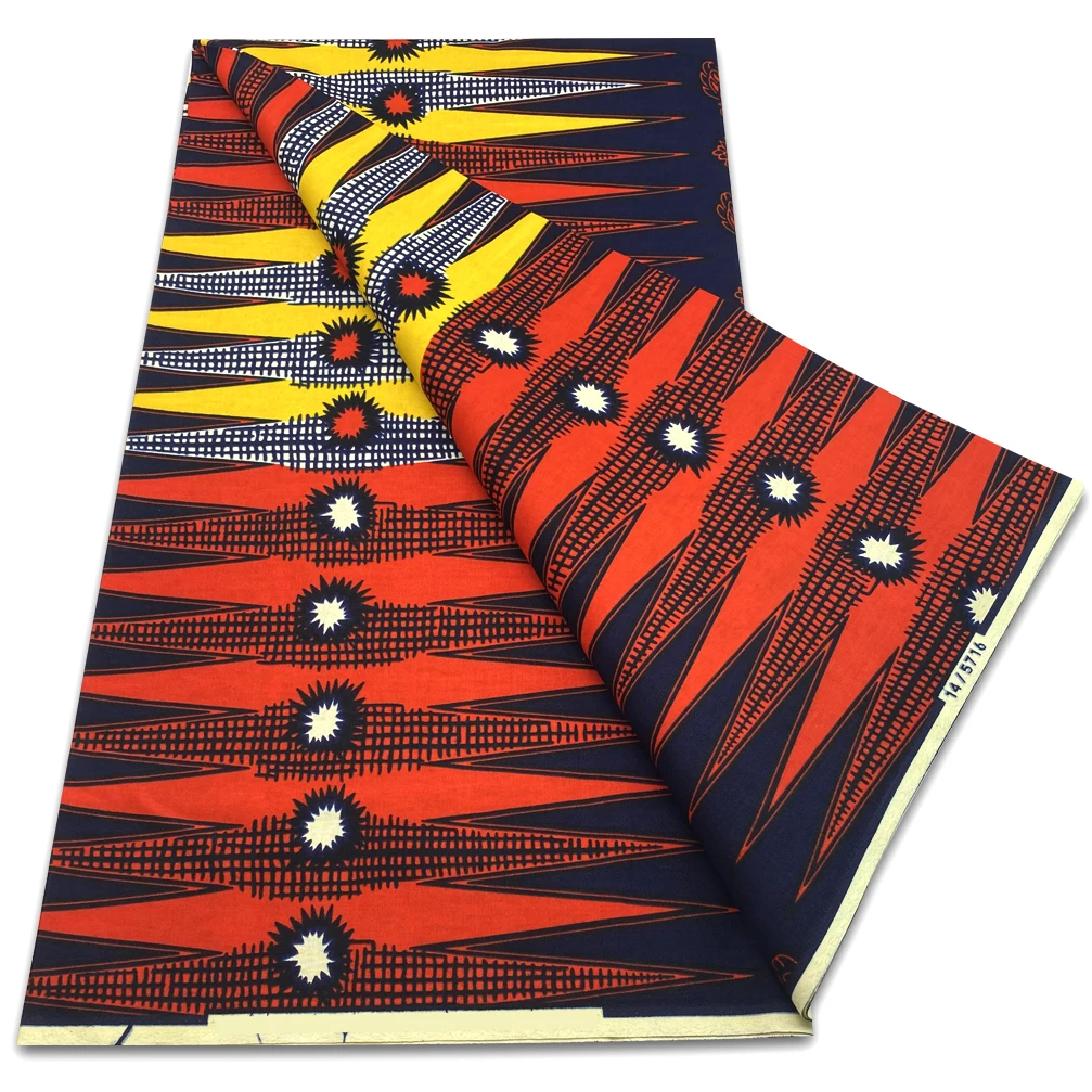 sewing African Wax fabric Ankara wax fabric Real Wax Prints 100%Cotton Ankara Nigeria Ghana fashion african wax fabric