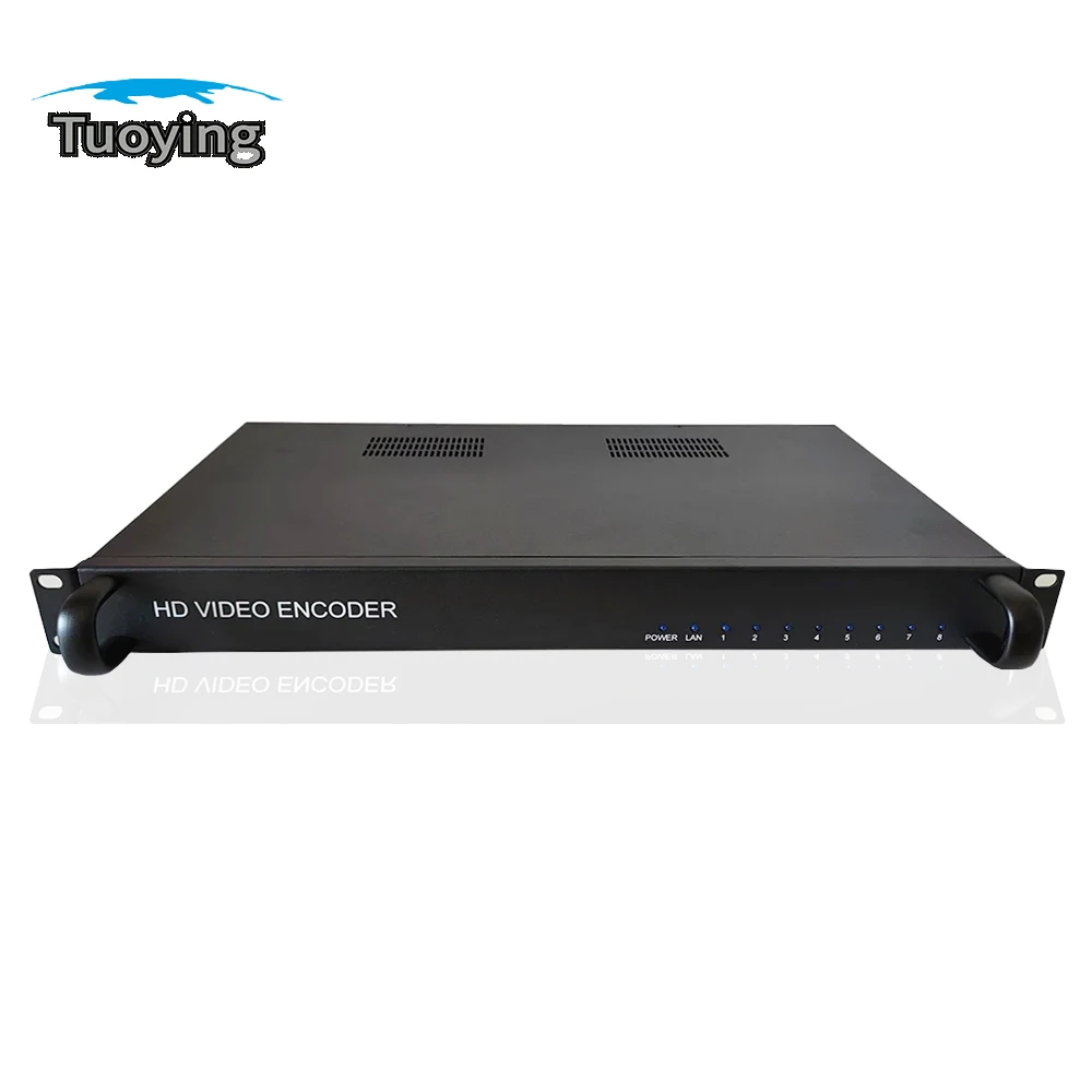 8 Canali Hdmi A Ip 1920X1080P Iptv Catv Tv System Webcast Push Streaming H264 H265 Video Hdmi Encoder Live Streaming