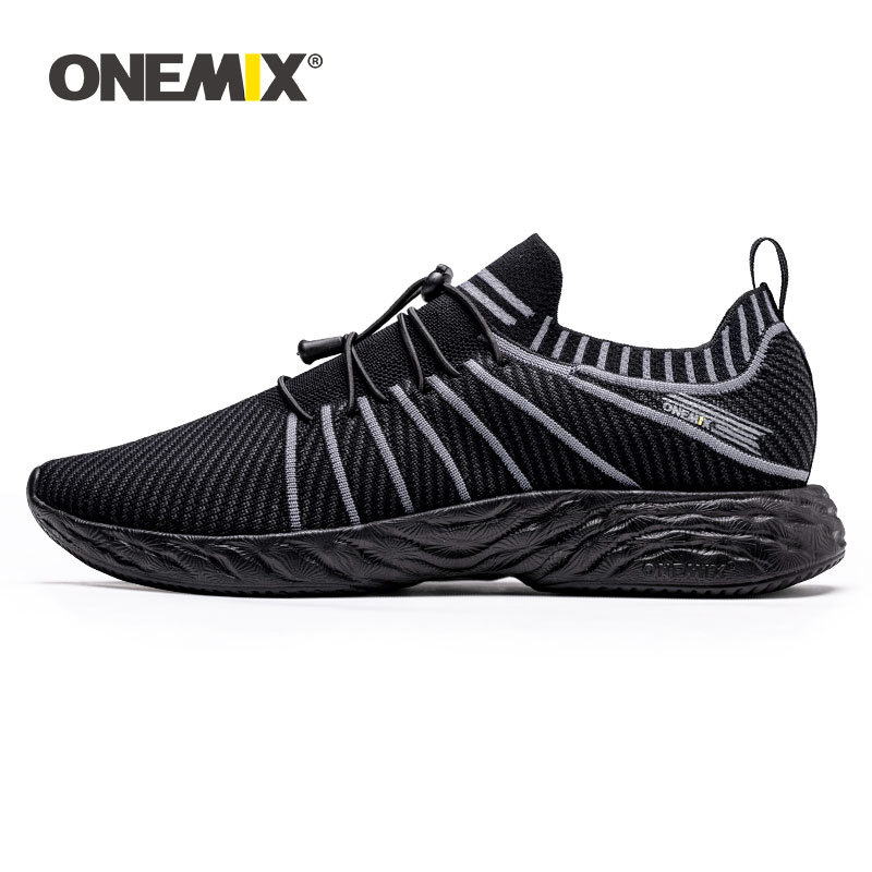  ONEMIX 2026 Men Running Shoes Non-slip Shock Absorption Sneaker Lightweight Tennis Shoe Waterproof Man Breathable Casual Shoes