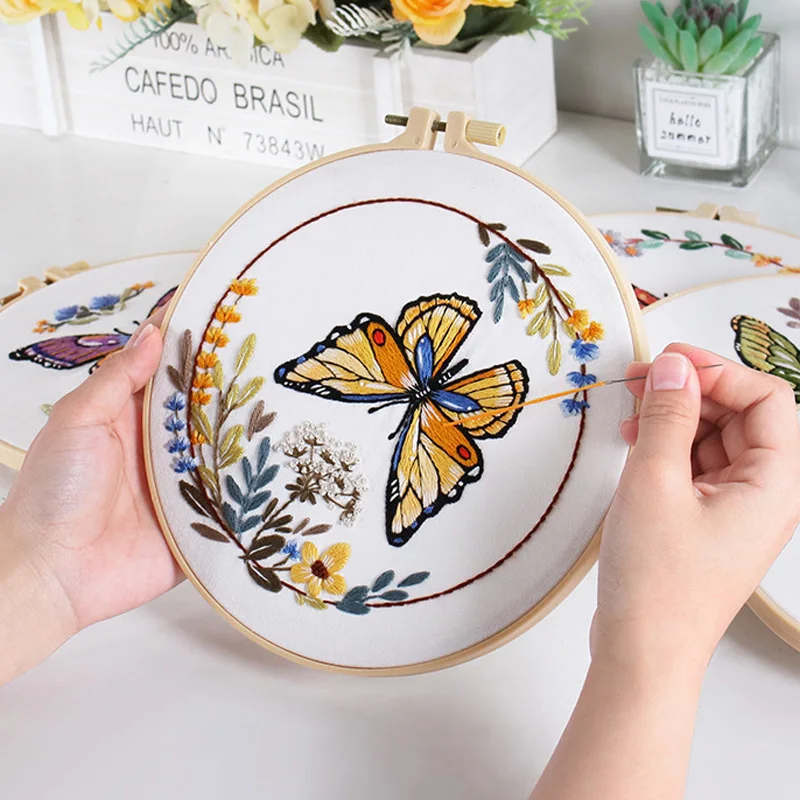 Butterfly Embroidery Kit 3