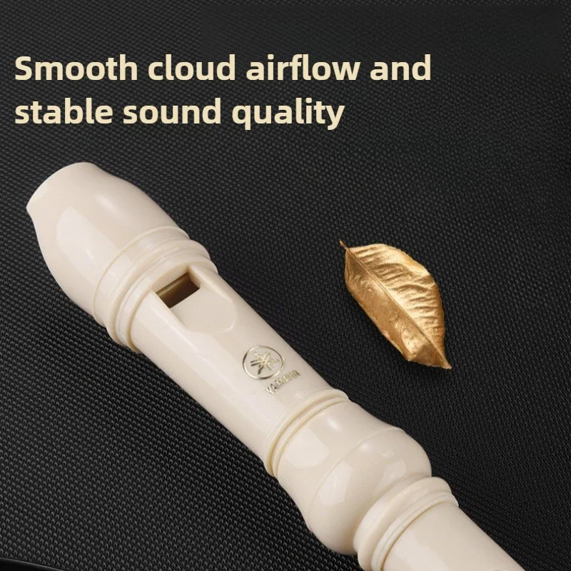 ABS Resin Clarinet Flute Beginner Play Sound Therapy Treble 8 Holes C Key Recorder Healing Yoga Meditation Orff Instruments