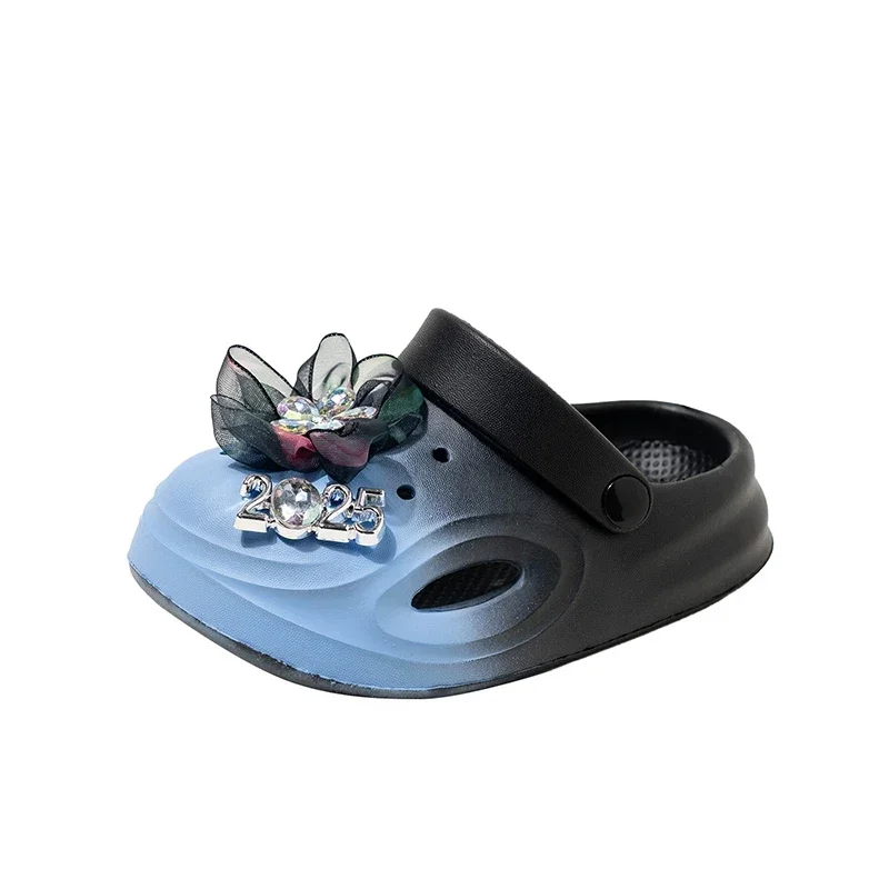 Girls Casual Princess Slippers Soft Non Slip Kids Beach Shoes