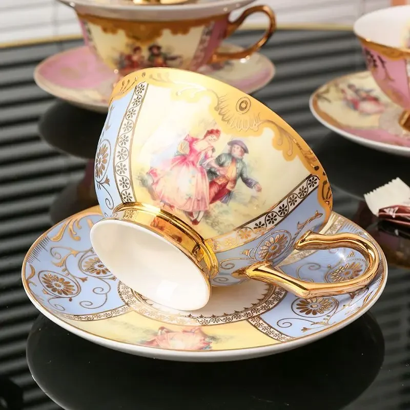 Service À Thé Ensemble De Tasse À Café en Porcelaine Émaillée Le Service À Thé D Service À Thé Ensemble De Tasse À Café en Porcelaine Émaillée Le Service À Thé D