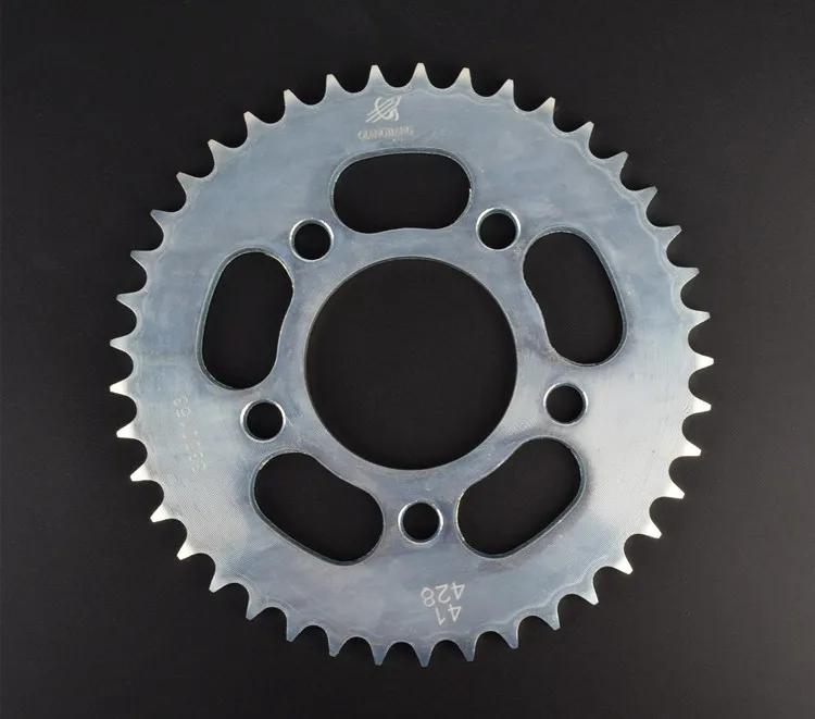Front chain sprocket 428H 15T 17T rear 41teeth for QJIANG keeway superlight 200 202 QJ200-2H chopper accessories
