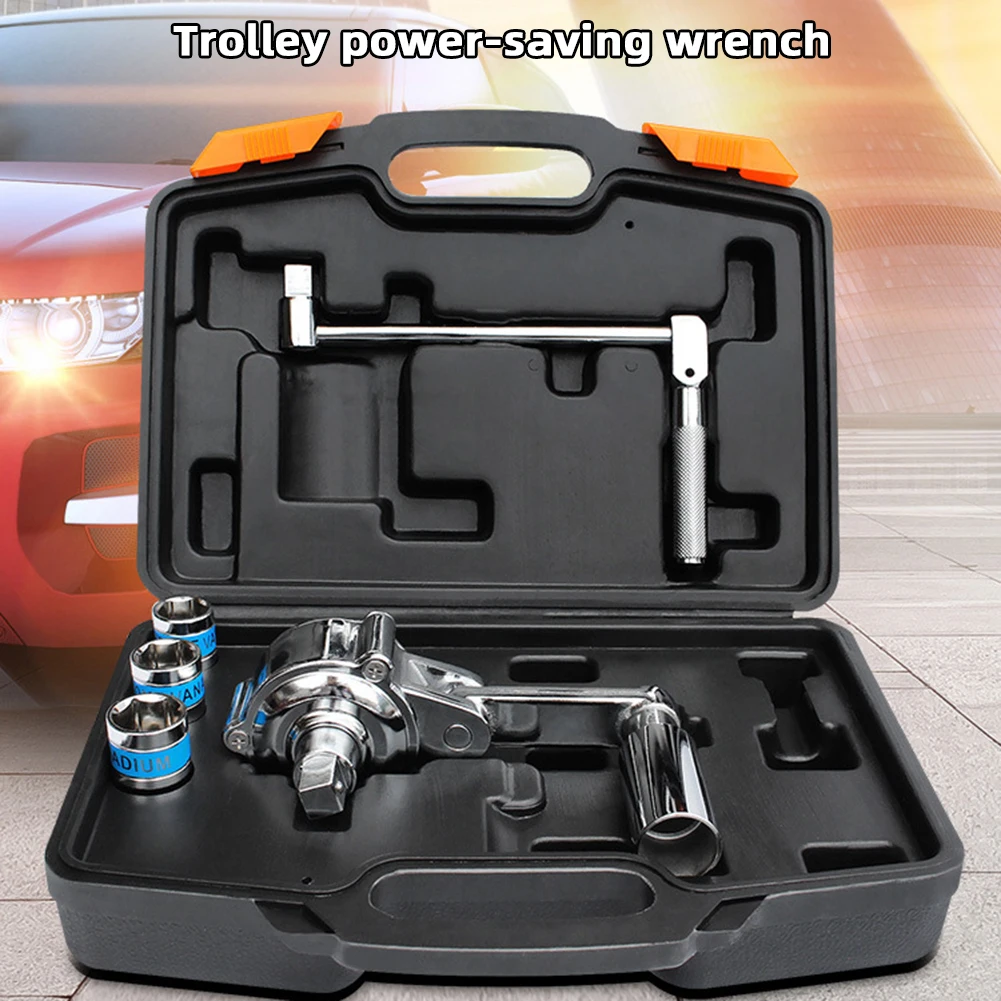 

Universal Geared Lug-Nut Remover Portable Nut Removal Tool Car Repair Accessories