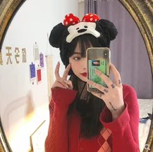  Cartoon Kuromi Melody Cinnamoroll Cosplay Decorative Hat Kawaii Y2K Style Spoof Headgear Cute Funny Photo Props Plush Warm Hat 