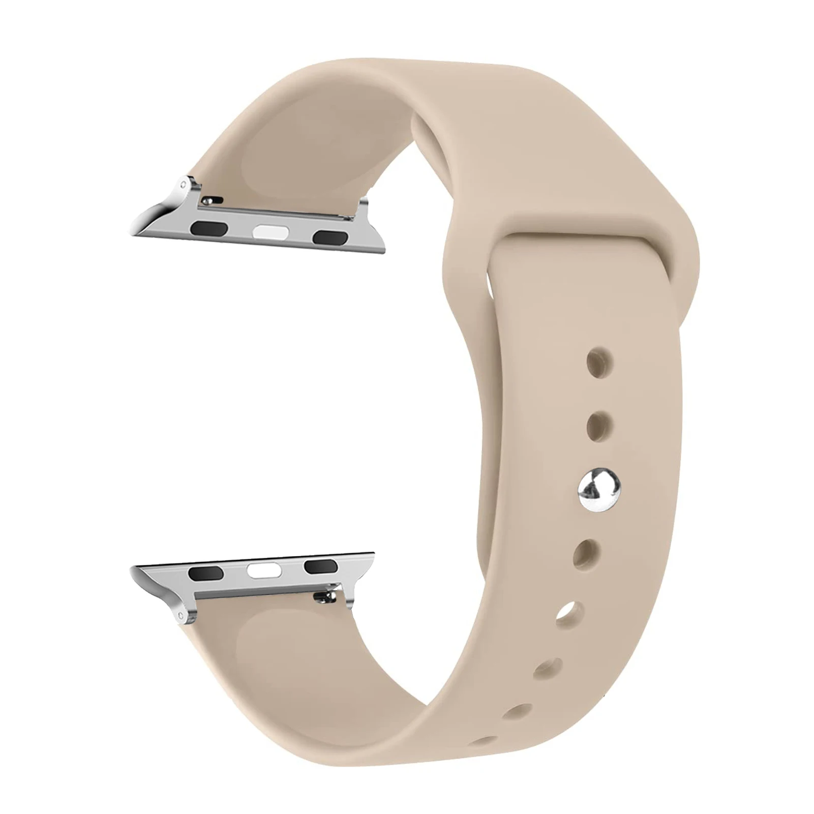 Ein band aus silickwatch ist bei den Apple Watch für ein band mit 40mm 45mm 45mm 44mm 44mm, kalim 38mm kalif und 62 MMM ii ii ii ii Watch Watch verwendet worden – Detail 1