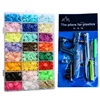 Colorful Plastic Resin T5 Snap Buttons Set Fastener Snap Plier for DIY Handmade Baby Clothes Bibs Press Stud Machine Sewing Tool 2