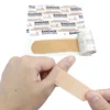 100pcs/set Skin Patch Band Aid Waterproof Plasters Wound Dressing Tape First Aid Strips Adhesive Bandages Plaster Woundplast 2
