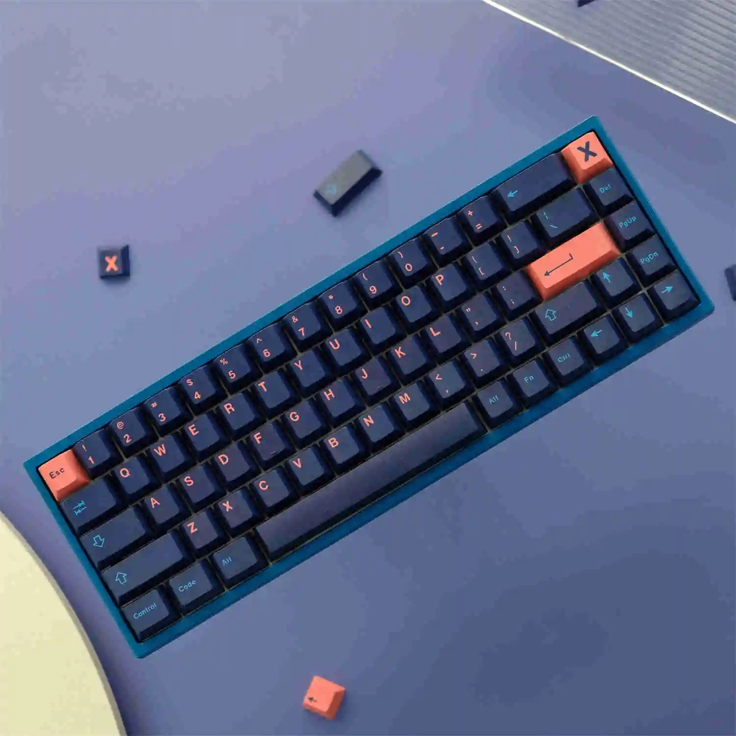 Ref Corante Sublimação Perfil Cereja para Keyq1 q2 Anne Anne Ghpoker Poker 129 Teclas Conjunto - Imagem 2