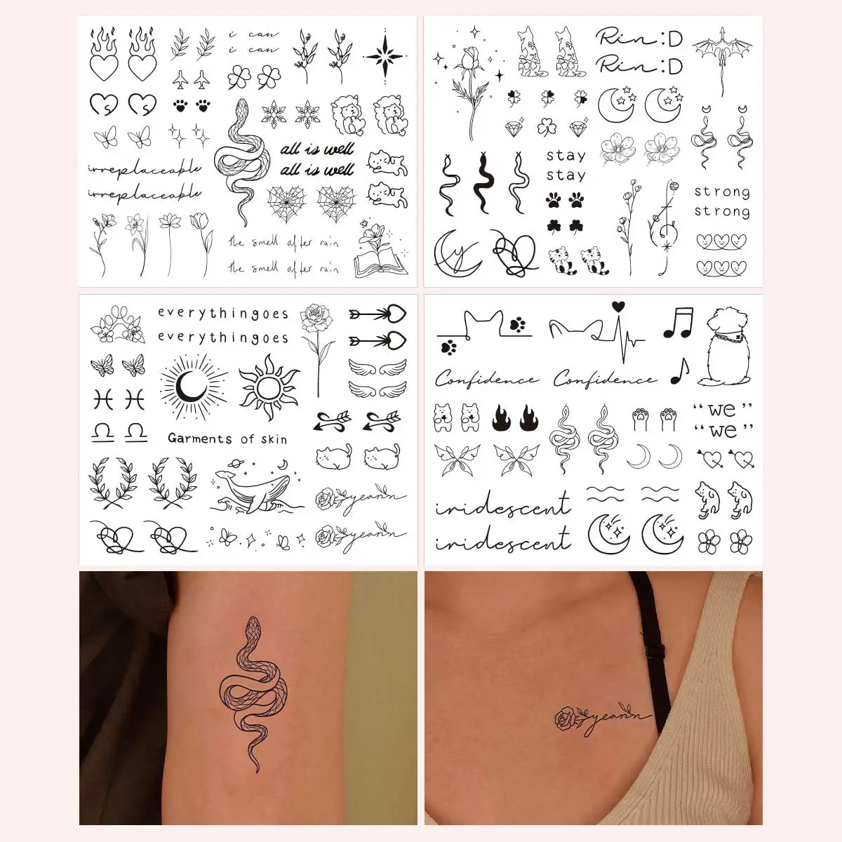 Tatuagem Feminina com Significado: A Escolha Perfeita para Quem Busca  Estilo e Profundidade sem Dor, image size:1200x1200