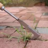 1Pc L-Shaped Gap Weeder Stainless Steel Blade Wooden Handle Garden Brick Seam Stone Seam Wall Corner Gap Manual Weeding Machine 6