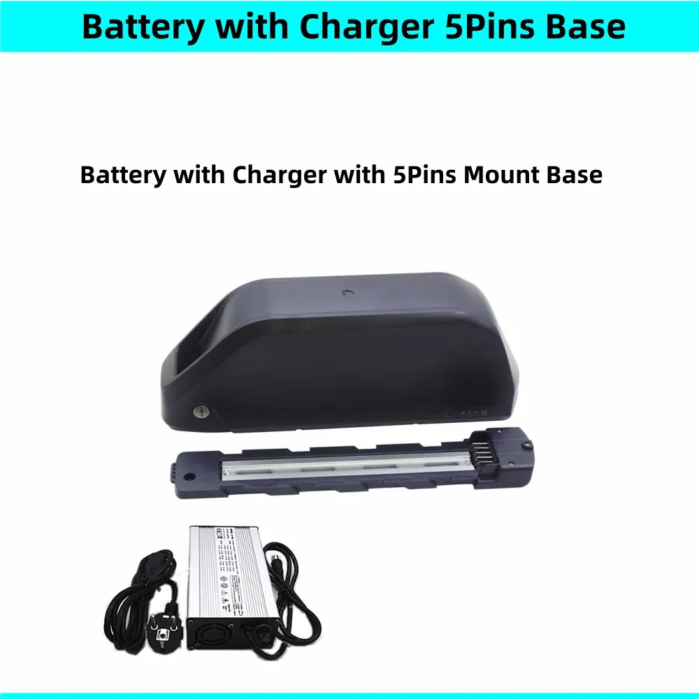 Ebike Battery 48V 20Ah 24.5Ah 52V 21Ah 36V 31.5Ah Jumbo Shark Polly Mountain Bike Fat Bike Battery 250w 500w 750w 1000w 1500w