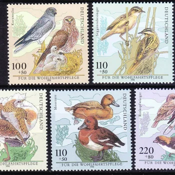 독일 우편 우표, 1998, 새 우표, 수집용 정품 우표, MNH, 5 개