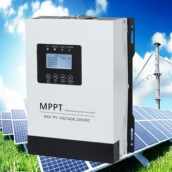 30A 60A 120A MPPT Solar Charge Controller Auto 12V 24V 48V 60V 72V 96V 230V Solar Panel System For Lifepo4 Lithium Lead Acid GEL