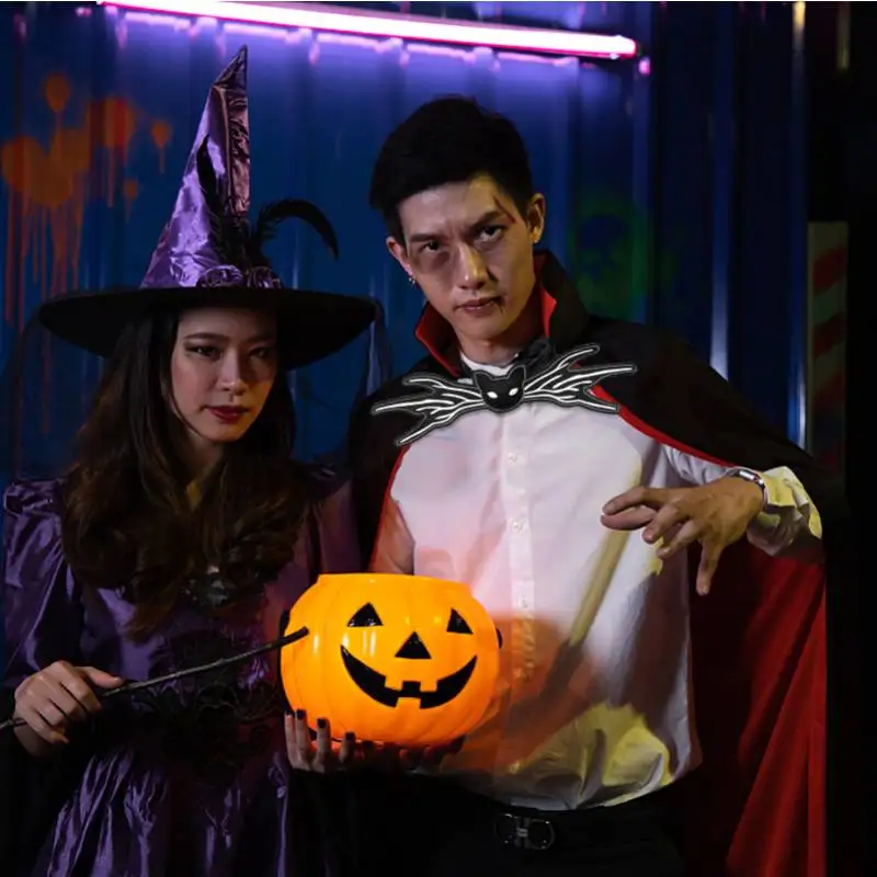 Dazcos-男性用の蝶ネクタイ,黒,ハロウィーン用の蝶ネクタイ