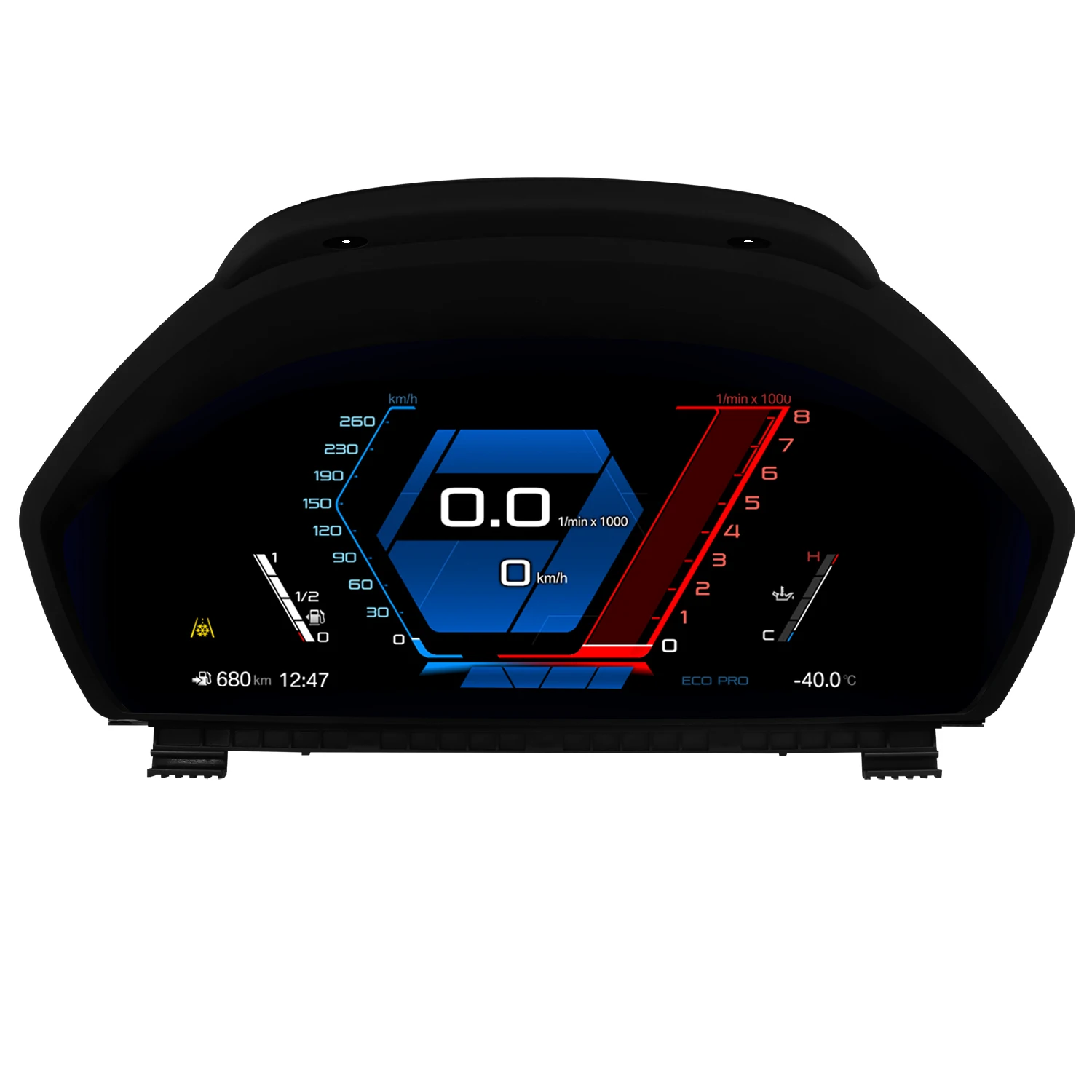 Pantalla de 12.3'' para el Panel de Instrumentos Digital con CarPlay para BMW Serie 3 y 4 F30 F31 F32 F33 F34 F36, Velocímetro, Tablero de Instrumentos 3