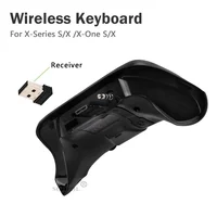 2.4G Wireless Keyboard For Xbox Series X/S/One/One S Controller Chat Pad Mini Gaming Keypad With USB Receiver Headphone Jack - Image 2