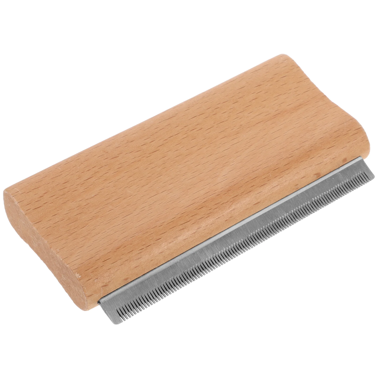 Pet Hair Removal Comb Horse Stable Supplies Groom Brush Grooming Cleaning Light Brown Tools Deshedding Bridegroom 6