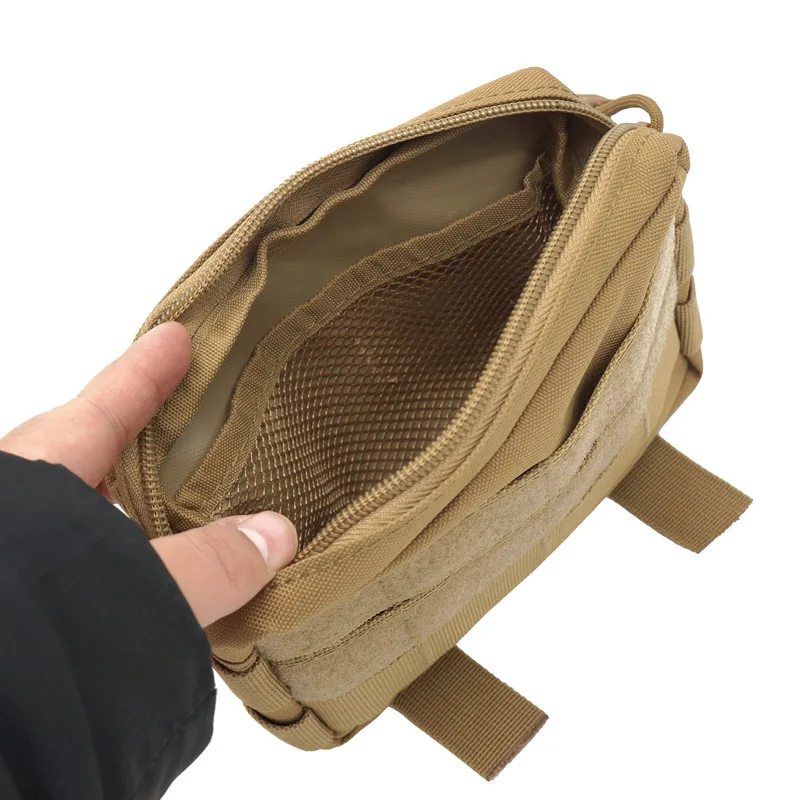 Molle Pouch Tactical EDC EMT Utility Tool Pouch Medical Organizer Bag Military Modular Pouch Waist Belt Bag for Camping Hunting