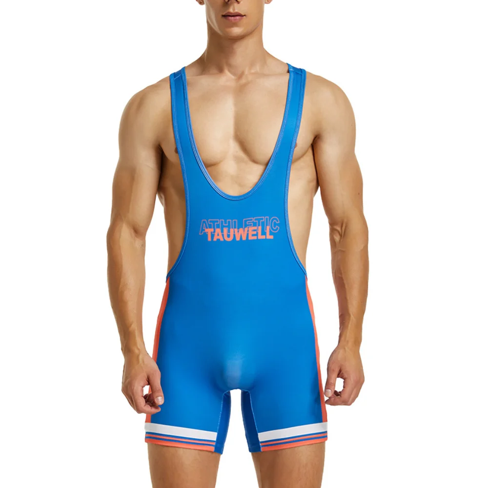 

Mens Undershirts Leotard Wrestling Singlet Fitness Sports Workout Gym Bodysuits Underwear Seamless Jumpsuits One-piece Bodywear