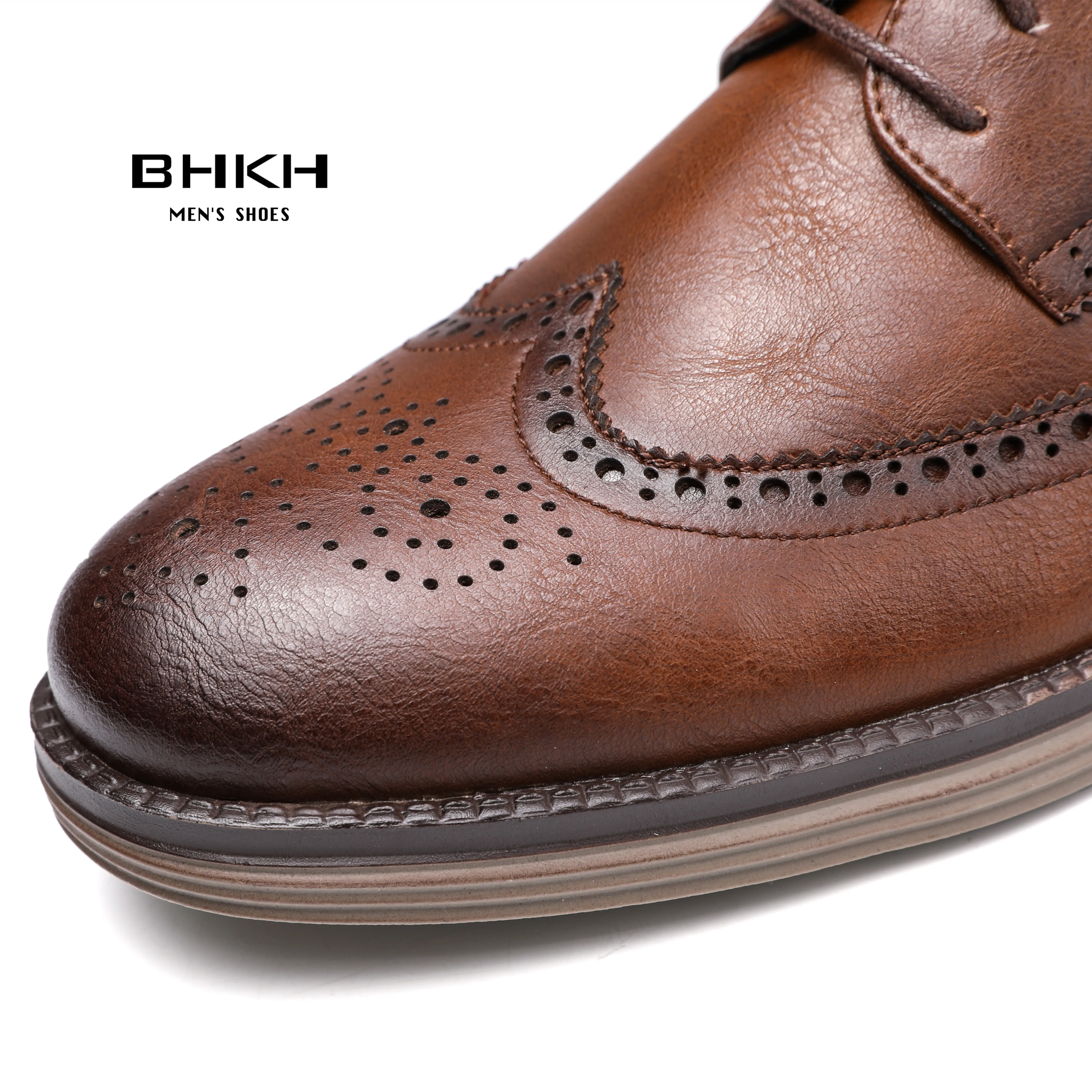 Autumn Man Dress Shoes Genuine Leather Lace-up Men Casual Shoes Smart Business Office work Footwear
