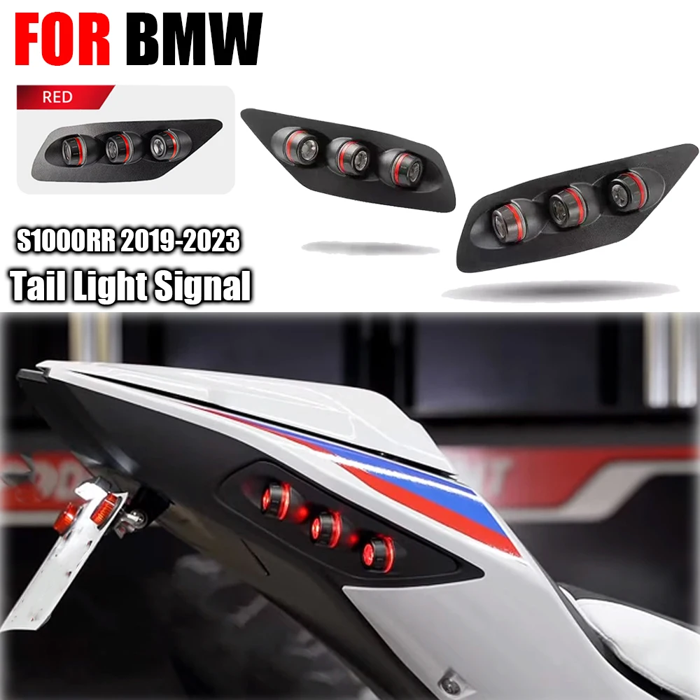 For Bmw S1000rr 20212023 New Rear Lights Motorcycle Led Turn Signal