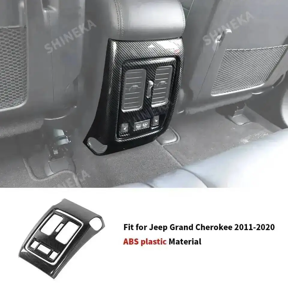 Rear air vent trim
