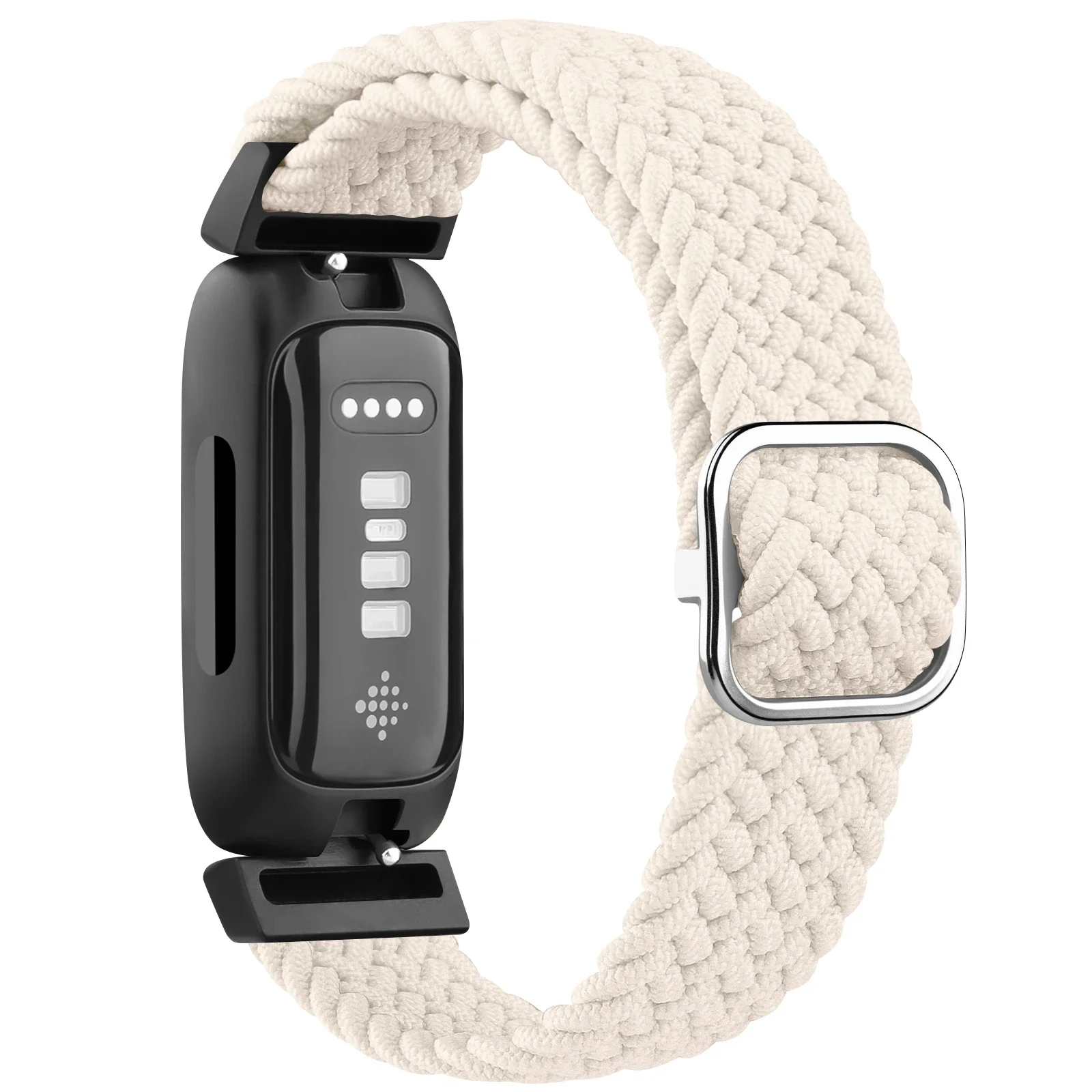 Elastic Braided Nylon Watch Band - Adjustable Bracelet Wristband