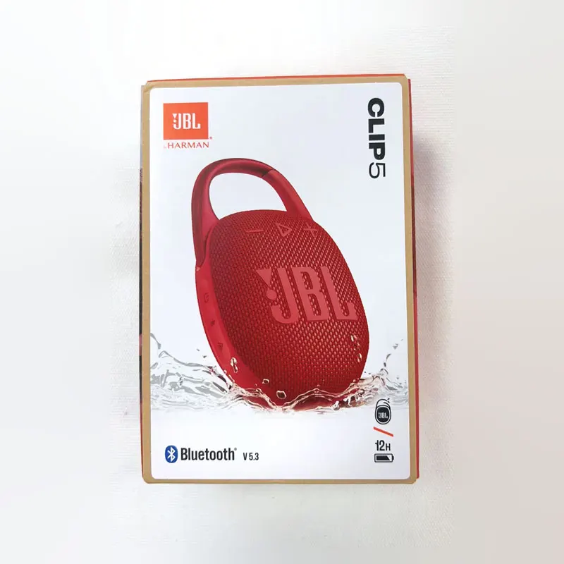 JBL Clip 5 الترا مكبر صوت بخاصية البلوتوث قابل للن...