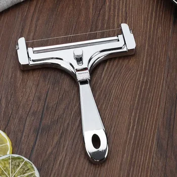 Coupe-fromage Cheddar en acier inoxydable, couteau chinois, trancheuse à gadgets, épaisseur de coupe, outils de cuisine réglables semi-élaborées 1